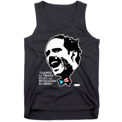 La Revolucion Es Orden Albizu Tank Top