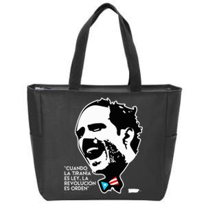 La Revolucion Es Orden Albizu Zip Tote Bag