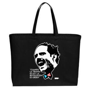 La Revolucion Es Orden Albizu Cotton Canvas Jumbo Tote