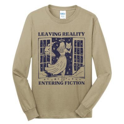 Leaving Reality Entering Fiction Tall Long Sleeve T-Shirt