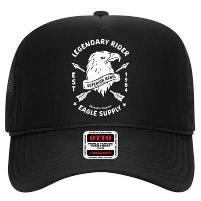 Legendary Rider Eagle Supply High Crown Mesh Back Trucker Hat