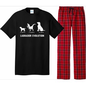 Labrador Retriever Evolution Design for a Labrador Owner Pajama Set