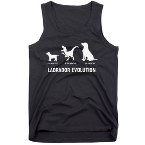 Labrador Retriever Evolution Design for a Labrador Owner Tank Top