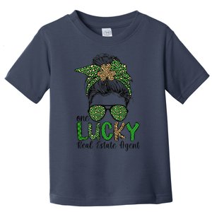 Lucky Real Estate Agent St. Patrick's Day Real Estate Agents Toddler T-Shirt