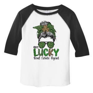 Lucky Real Estate Agent St. Patrick's Day Real Estate Agents Toddler Fine Jersey T-Shirt