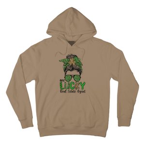 Lucky Real Estate Agent St. Patrick's Day Real Estate Agents Hoodie