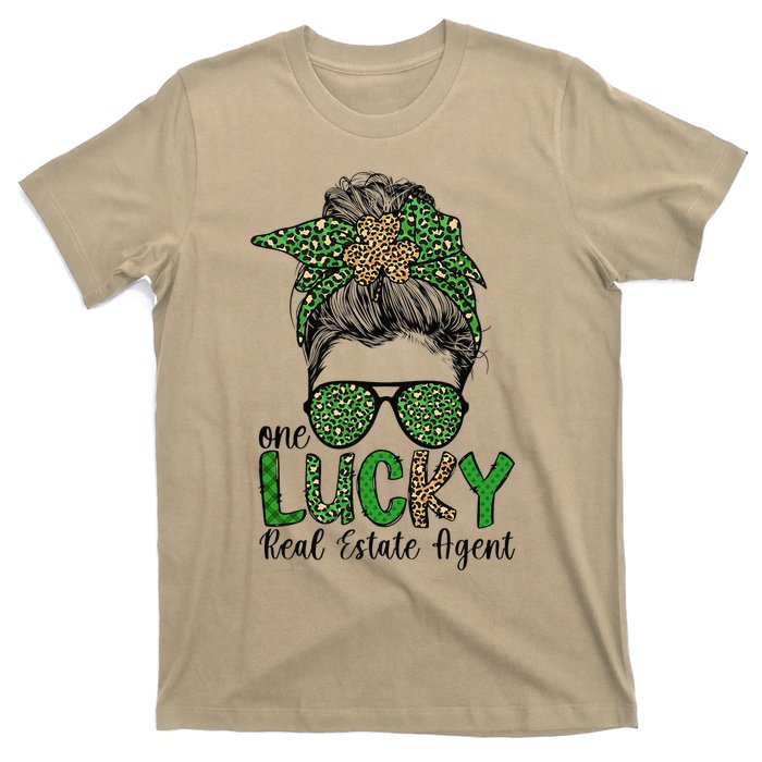 Lucky Real Estate Agent St. Patrick's Day Real Estate Agents T-Shirt