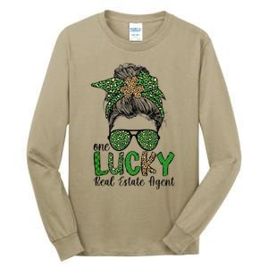 Lucky Real Estate Agent St. Patrick's Day Real Estate Agents Tall Long Sleeve T-Shirt