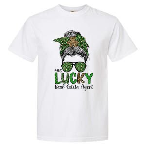 Lucky Real Estate Agent St. Patrick's Day Real Estate Agents Garment-Dyed Heavyweight T-Shirt