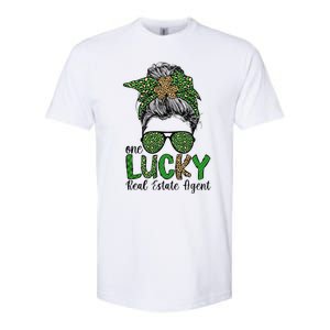 Lucky Real Estate Agent St. Patrick's Day Real Estate Agents Softstyle CVC T-Shirt