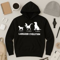 Labrador Retriever Evolution Design For A Labrador Owner Hoodie
