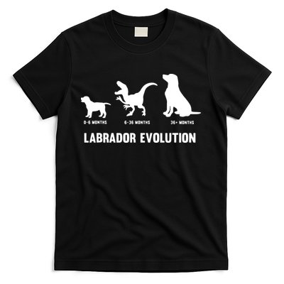 Labrador Retriever Evolution Design For A Labrador Owner T-Shirt
