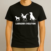 Labrador Retriever Evolution Design For A Labrador Owner T-Shirt