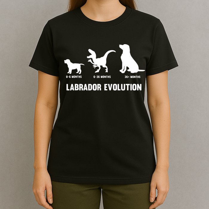Labrador Retriever Evolution Design For A Labrador Owner T-Shirt