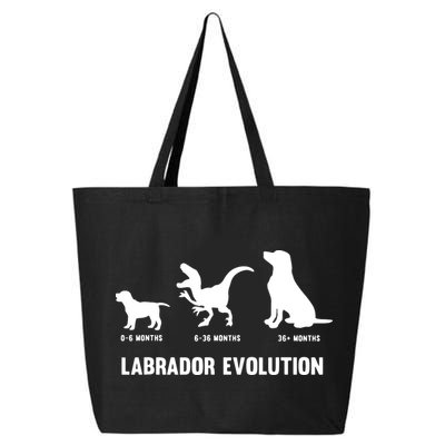 Labrador Retriever Evolution Design For A Labrador Owner 25L Jumbo Tote