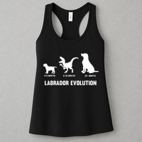Labrador Retriever Evolution Design For A Labrador Owner Womens Tank Top