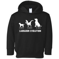 Labrador Retriever Evolution Design For A Labrador Owner Toddler Hoodie