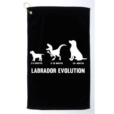 Labrador Retriever Evolution Design For A Labrador Owner Golf Towel