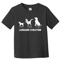Labrador Retriever Evolution Design For A Labrador Owner Toddler T-Shirt