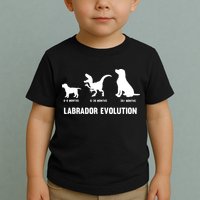 Labrador Retriever Evolution Design For A Labrador Owner Toddler T-Shirt