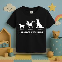 Labrador Retriever Evolution Design For A Labrador Owner Toddler T-Shirt
