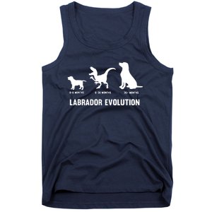 Labrador Retriever Evolution Design For A Labrador Owner Tank Top