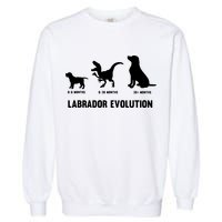 Labrador Retriever Evolution Design For A Labrador Owner Garment-Dyed Sweatshirt
