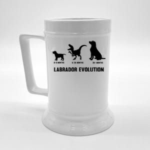 Labrador Retriever Evolution Design For A Labrador Owner Beer Stein