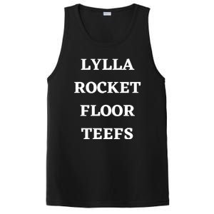 LYLLA ROCKET FLOOR TEEFS PosiCharge Competitor Tank