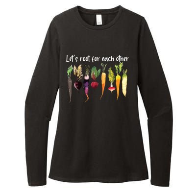 Lets Root For Each Other And Watch Each Other Grow Garden Womens CVC Long Sleeve Shirt