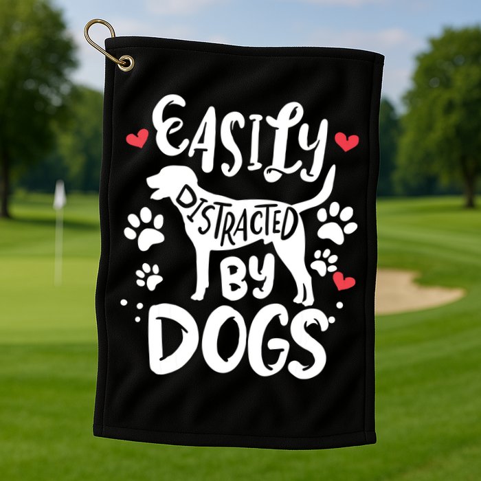 Labrador Retriever Funny Golf Towel