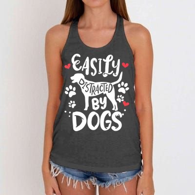 Labrador Retriever Funny Women's Knotted Racerback Tank