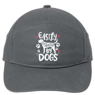 Labrador Retriever Funny 7-Panel Snapback Hat