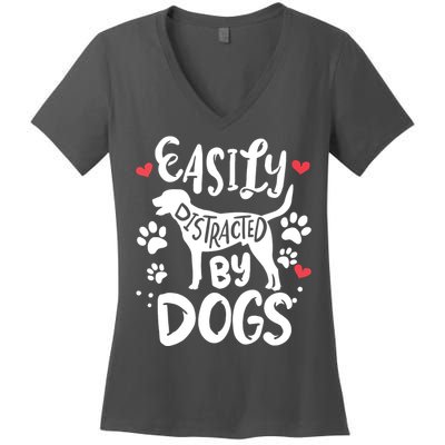 Labrador Retriever Funny Women's V-Neck T-Shirt