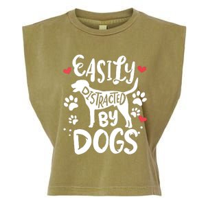 Labrador Retriever Funny Garment-Dyed Women's Muscle Tee