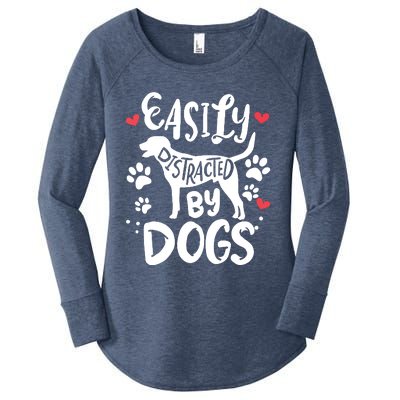 Labrador Retriever Funny Women's Perfect Tri Tunic Long Sleeve Shirt