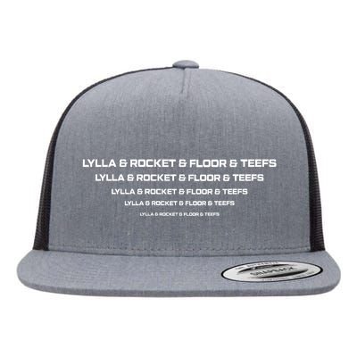 Lylla & Rocket & Floor & Teefs Funny Birthday Quote Flat Bill Trucker Hat