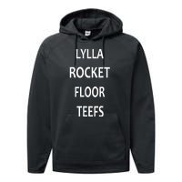 LYLLA ROCKET FLOOR TEEFS Performance Fleece Hoodie