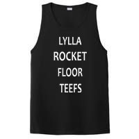 LYLLA ROCKET FLOOR TEEFS PosiCharge Competitor Tank