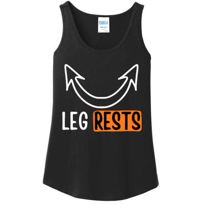 Leg Rest Funny Cuckold Pussy Eater Adult Humor Ladies Essential Tank