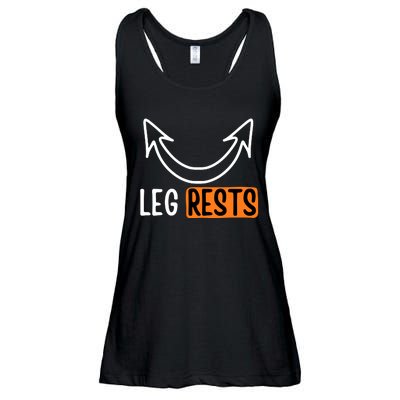 Leg Rest Funny Cuckold Pussy Eater Adult Humor Ladies Essential Flowy Tank