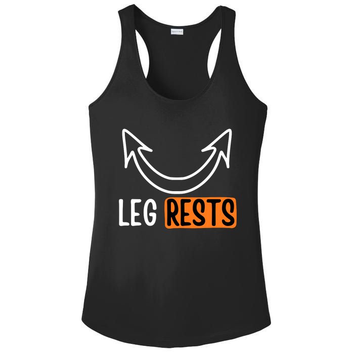 Leg Rest Funny Cuckold Pussy Eater Adult Humor Ladies PosiCharge Competitor Racerback Tank