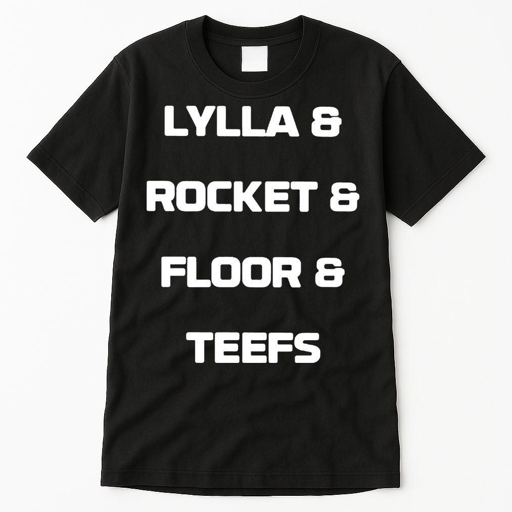 LYLLA & ROCKET & FLOOR & TEEFS Tall T-Shirt