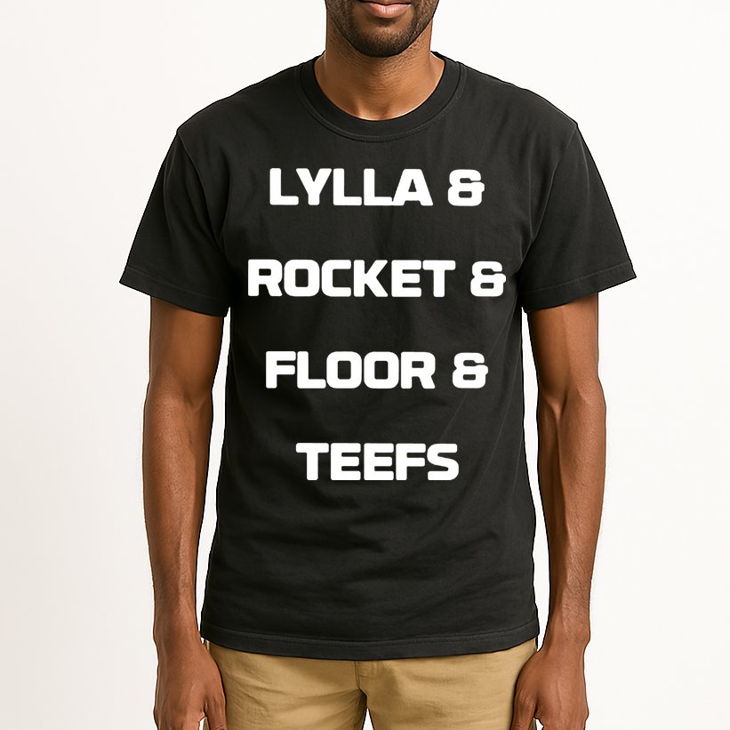 LYLLA & ROCKET & FLOOR & TEEFS Tall T-Shirt