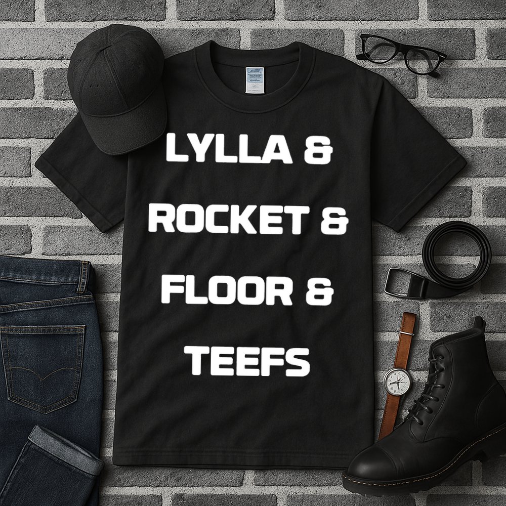 LYLLA & ROCKET & FLOOR & TEEFS Tall T-Shirt
