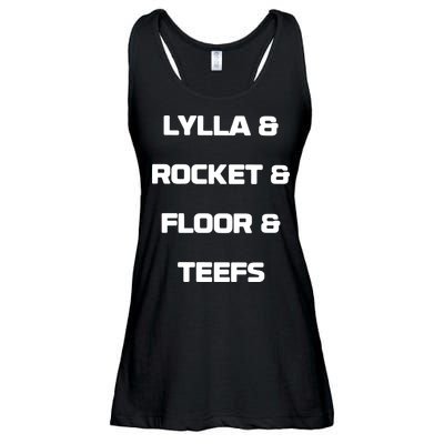 LYLLA & ROCKET & FLOOR & TEEFS Ladies Essential Flowy Tank