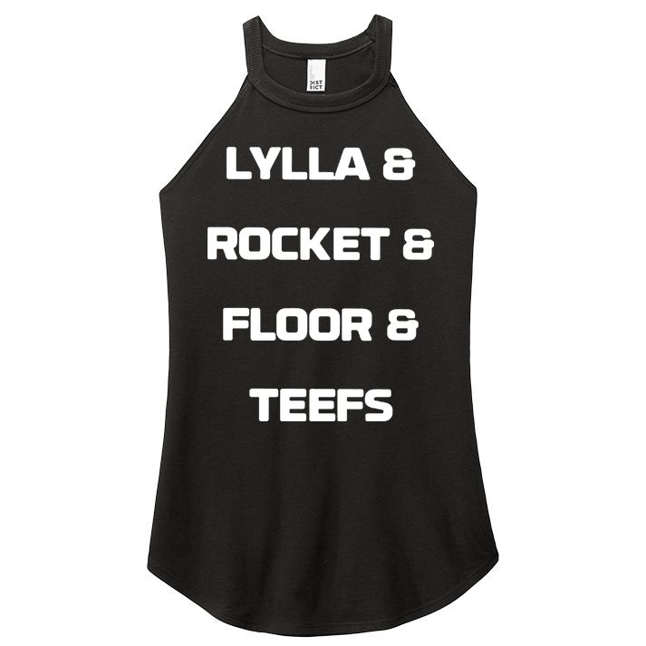 LYLLA & ROCKET & FLOOR & TEEFS Women's Perfect Tri Rocker Tank