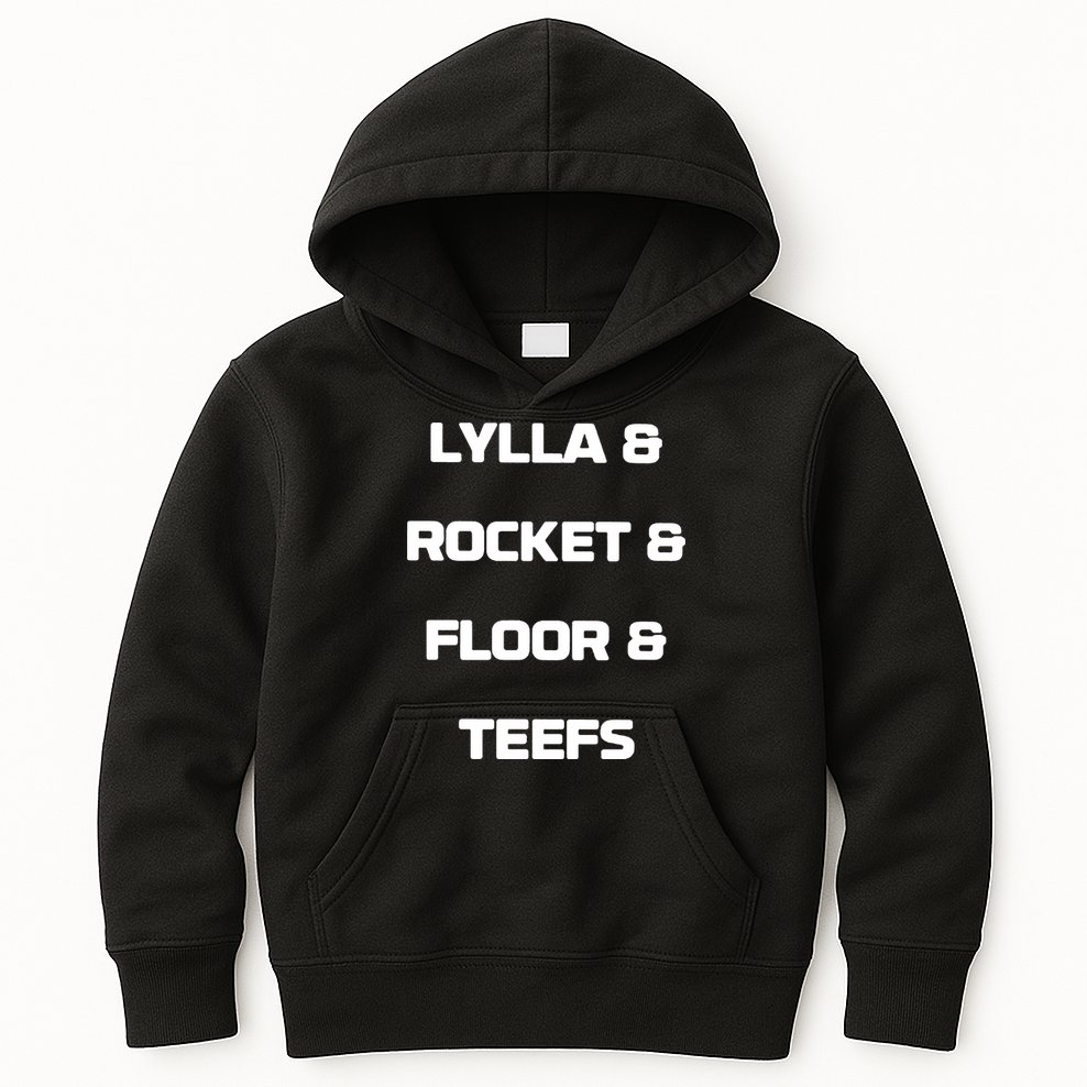 LYLLA & ROCKET & FLOOR & TEEFS Kids Hoodie