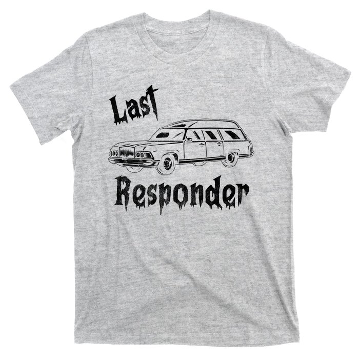 Last Responder Funny Old Classic Car T-Shirt