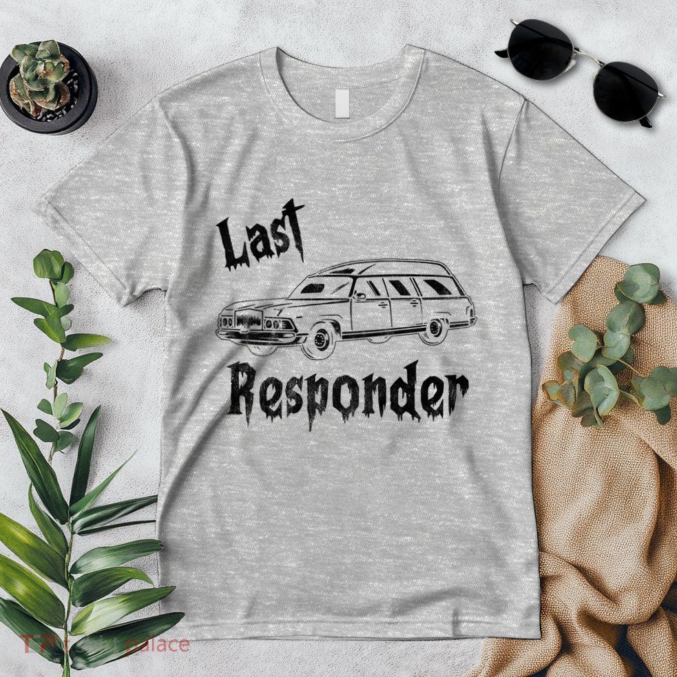 Last Responder Funny Old Classic Car Premium T-Shirt